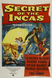 Тайна Инков 1954 постер