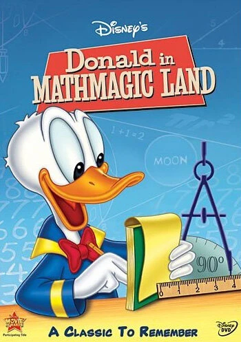 Постер Дональд в «Матемагии» 1959