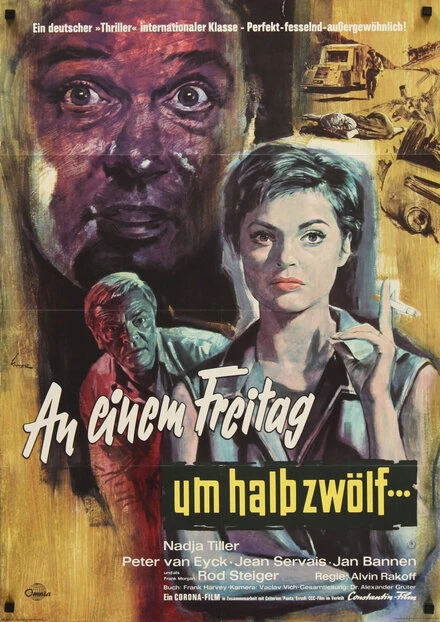 Постер В пятницу в половине двенадцатого 1961