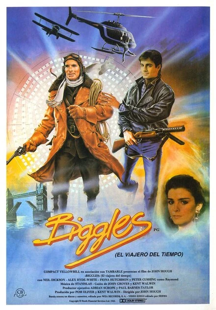 Постер Бигглз: Приключения во времени 1985