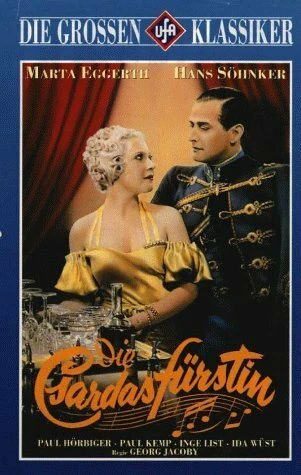 Постер Королева Чардаша 1934