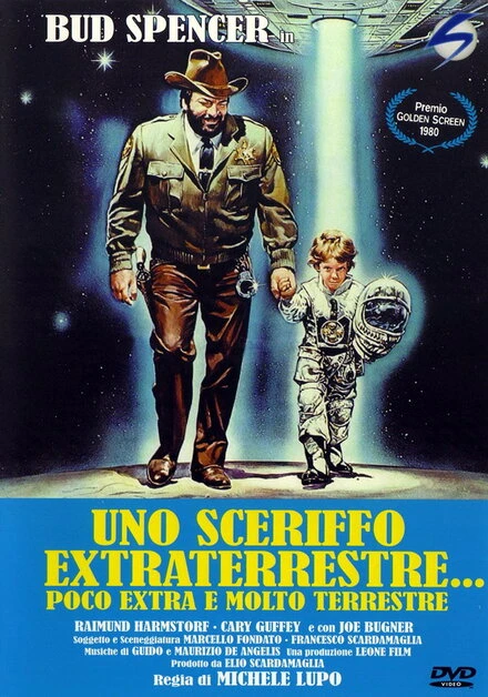 Постер Шериф и мальчик пришелец 1979