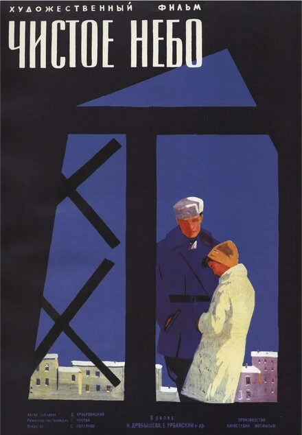 Постер Чистое небо 1961