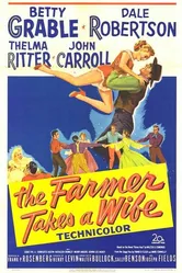 Фермер забирает жену 1953 постер