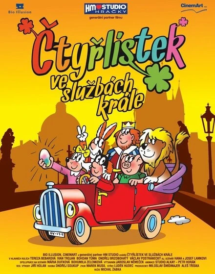 Постер Ctyrlístek ve sluzbách krále