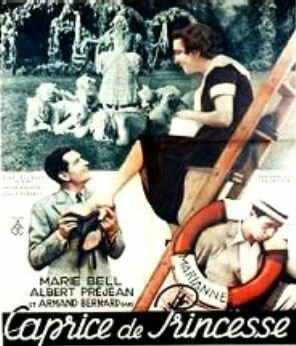 Постер Каприз принцессы 1933