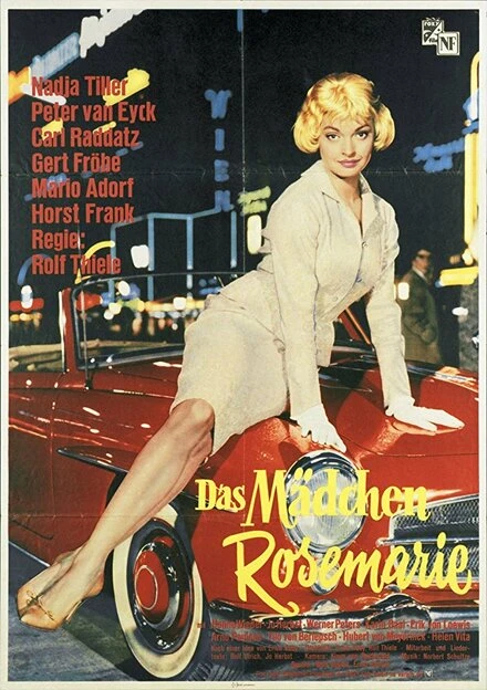 Постер Девица Розмари 1958