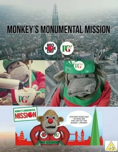 Постер Comic Relief: Monkey's Monumental Mission