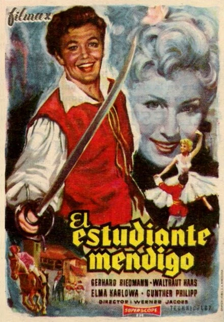 Постер Нищий студент 1956