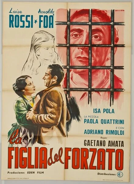 Постер La figlia del forzato