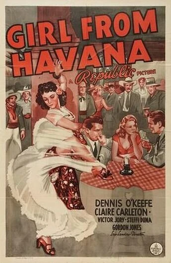 Постер Девушка из Гаваны 1940