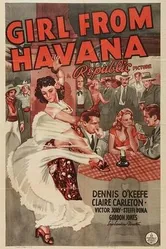 Девушка из Гаваны 1940 постер