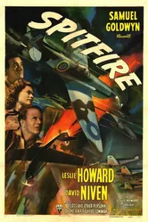 История истребителя Спитфайер 1942 постер