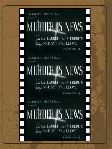 Постер Murder Is News