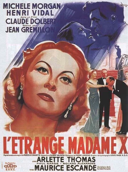 Постер Странная мадам X 1951