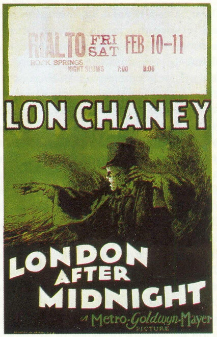Постер Лондон после полуночи 1927