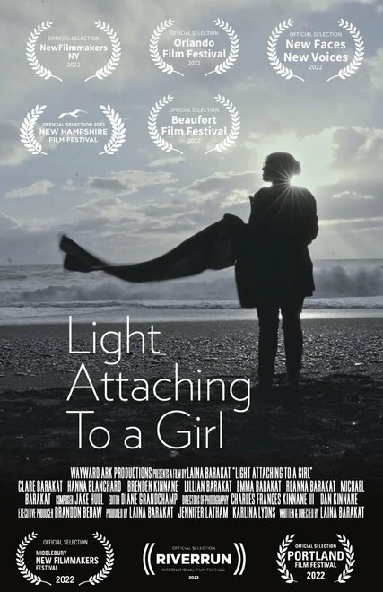 Постер Light Attaching to a Girl