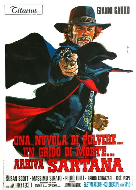 Постер Облако пыли... предсмертный крик... Сартана идёт! 1970