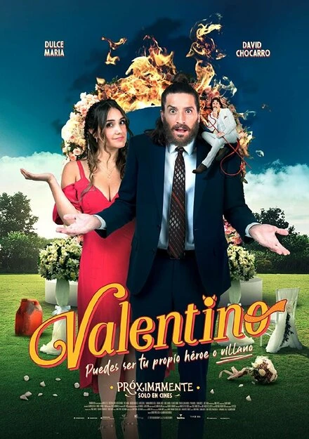 Постер Valentino, Puedes ser tu propio héroe o villano