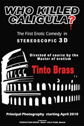Кто убил Калигулу 3D?, Италия постер