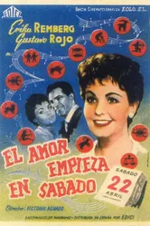 El amor empieza en sábado постер