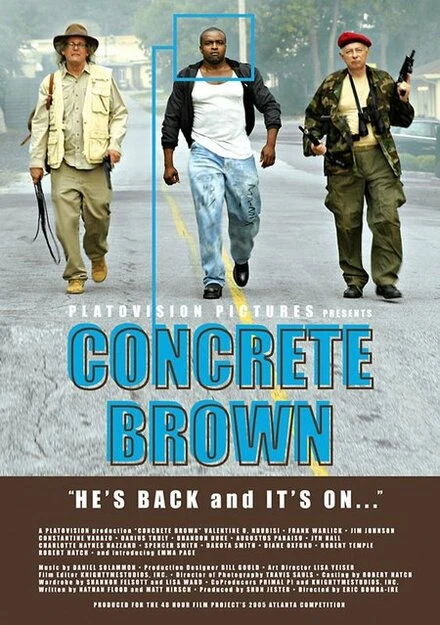 Постер Concrete Brown