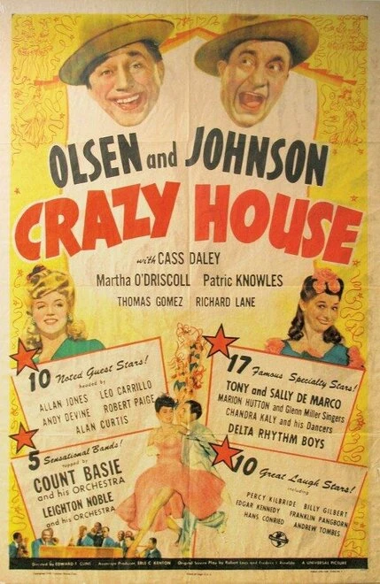 Постер Crazy House 1943