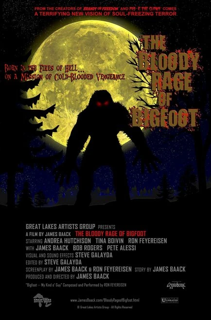 Постер The Bloody Rage of Bigfoot
