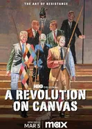 Революция на холсте постер