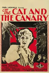 Кот и канарейка 1927 постер