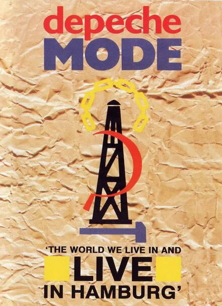 Постер Depeche Mode: «The World We Live in and Live in Hamburg»