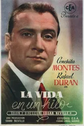 La vida en un hilo постер