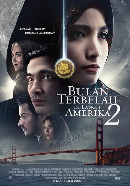 Постер Bulan Terbelah di Langit Amerika 2