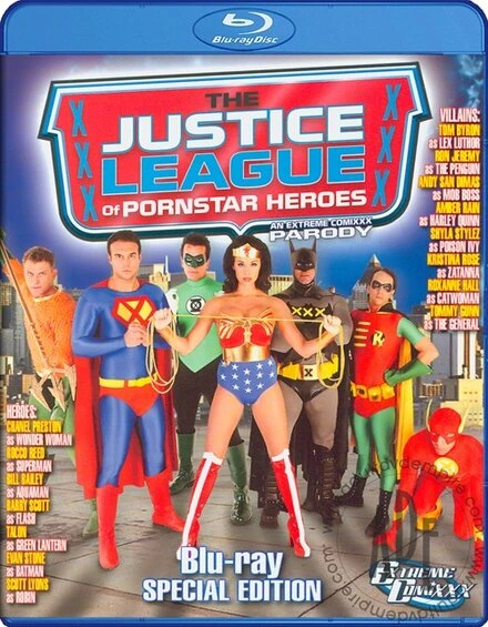Постер Justice League of Porn Star Heroes
