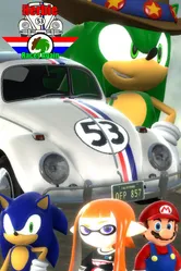 Herbie Races Again постер