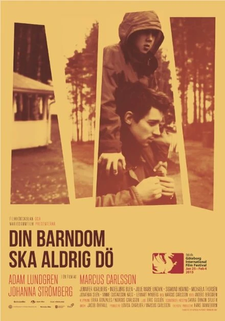 Постер Din barndom ska aldrig dö