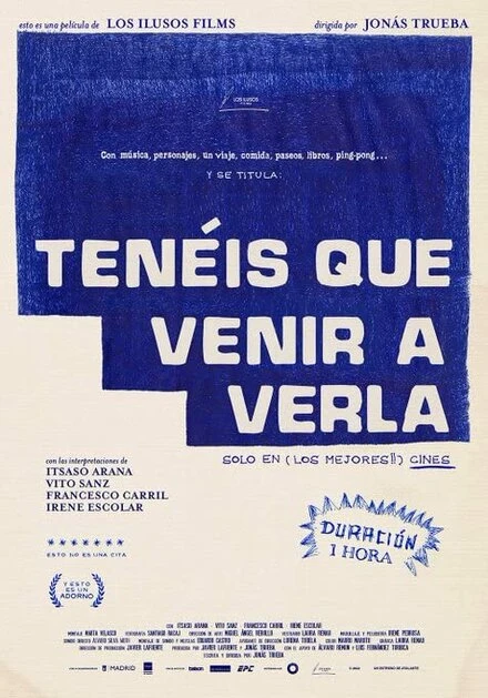 Постер Tenéis que venir a verla