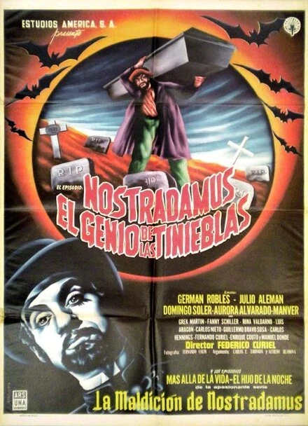 Постер Nostradamus, el genio de las tinieblas