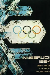 Зимние Олимпийские игры в Инсбруке 1964 постер