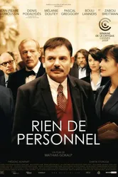 Ничего личного 2009, Франция постер
