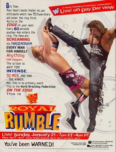 Постер WWF Королевская битва 1996