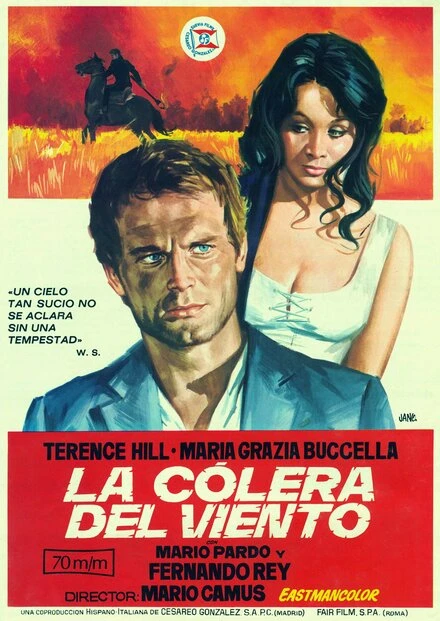 Постер Гнев ветра 1970