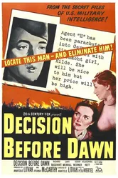 Решение перед рассветом 1951 постер