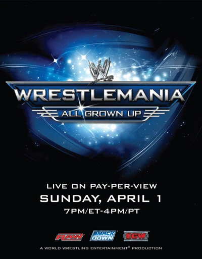 Постер WWE РестлМания 23 2007