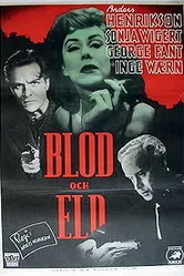 Blod och eld постер