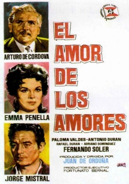 Постер El amor de los amores 1962