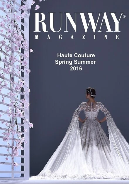 Постер Runway Magazine Haute Couture Spring Summer 2016 Paris Fashion Week
