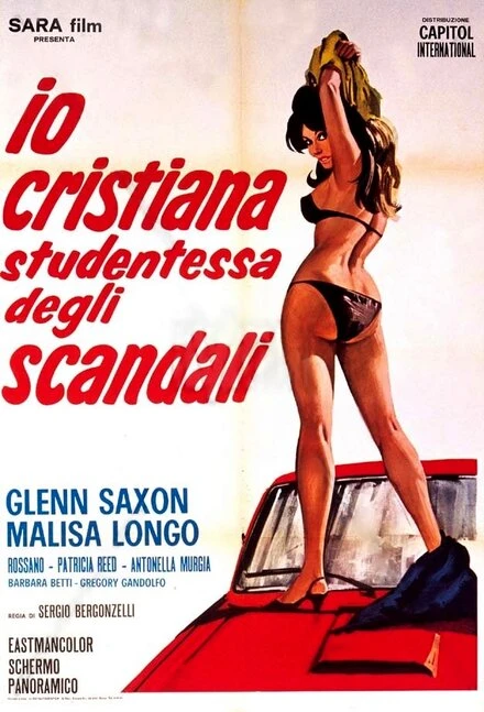 Постер Io Cristiana studentessa degli scandali
