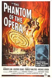 Призрак оперы 1962 постер