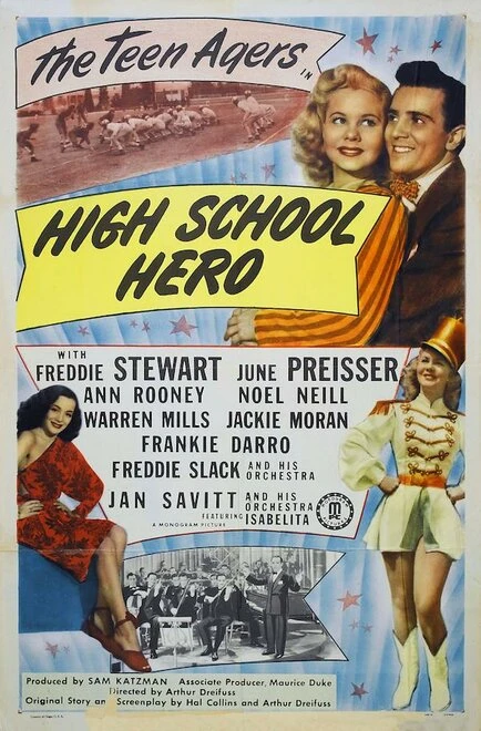 Постер High School Hero